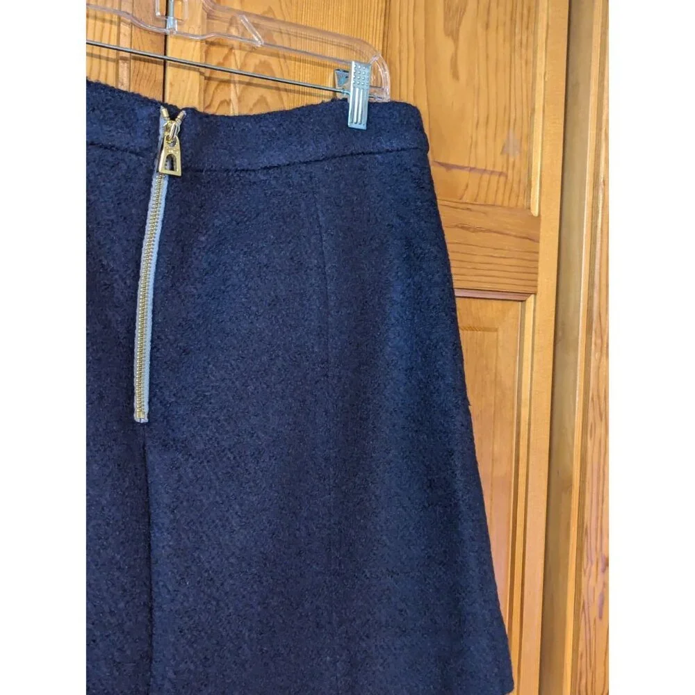 STS Sail To Sable Skirt Size 12 Mini Skirt Navy Blue Academia Preppy - Picture 6 of 9